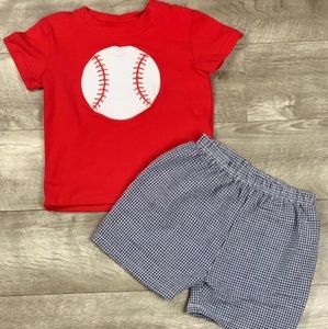 Boys Embroidered Clothes 2 Pieces